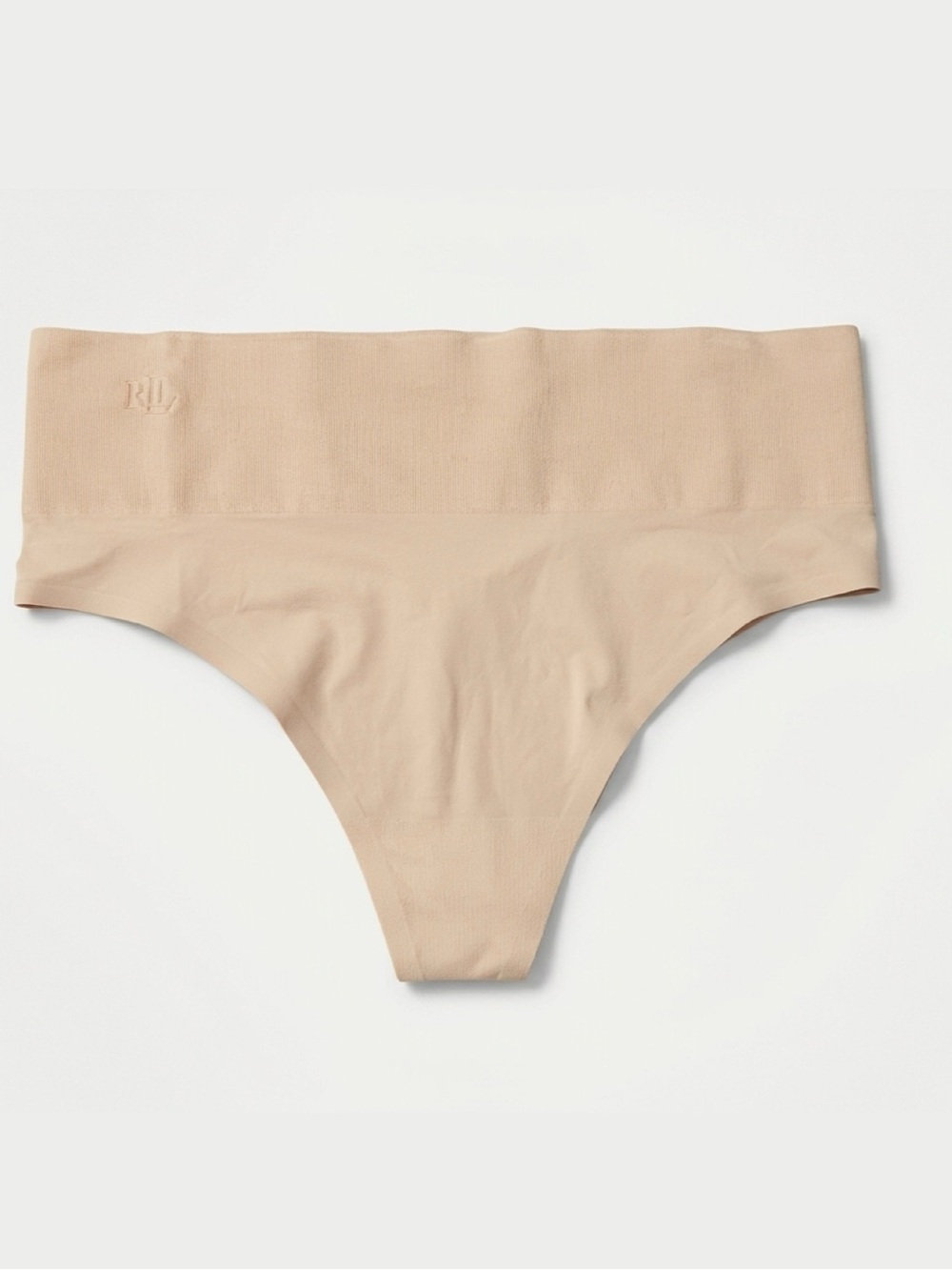 Lauren Ralph Lauren Seamless High-Waist Thong - Nude